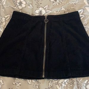 Corduroy skirt